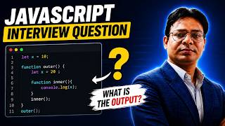 JavaScript Interview Question That Traps Developers 😱 | Function Scope & Variable Shadowing