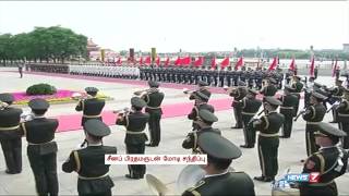 India, China sign record 24 key agreements | World | News7 Tamil