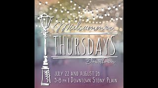 Midsummer Thursdays in Downtown Stony Plain