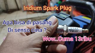 Busi Iridium kok di pasang di mesin chainsaw, ini hasilnya