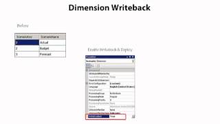 Dimension Writeback