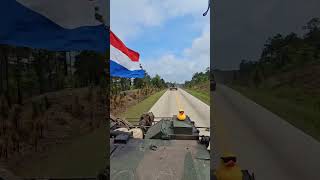 Dutch Tankers cross-training on the Abrams ready for the Sullivan Cup 2024 at Fort Moore, GA