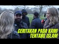 Ceritakan padaku tentang Islam | Abbas vs wanita kristen | speaker corner sub indo