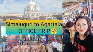 SIBSAGAR to Agartala.LIC office Trip #agartala #officetrip #trainjourney #haflong #dimahasao, part 1