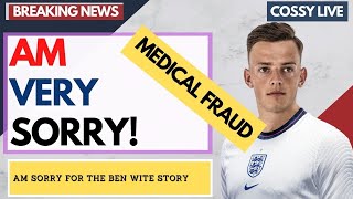 AM SO SORRY.  Ben white Medical Confirmed By sky sports |Arsenal News Now