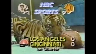 1983 Week 1 - Raiders vs. Bengals