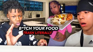 Rakai Calls Cooking With Kya  B*tch \u0026 Says Her Food Trash ( Rayasianboy,