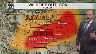 Fire danger remains high through the weekend