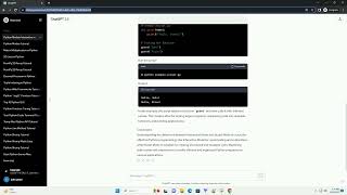 two modes of python