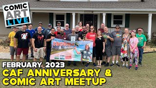 CAF HQ Original Comic Art Meetup and Anniversary Party