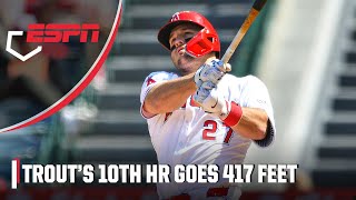 Mike Trout smashes his 10th home run of the season | ESPN MLB