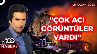 Son Dakika! Yangının Yanındaki Otelde kalan Mahsun Kırmızıgül tv100'e Konuştu | tv100 Haber