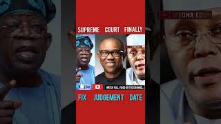 😱EXPOSED!🔥SECRETS BEHIND SUPREME COURT FAST FINAL JUDGEMENT ON TINUBU, ATIKU \u0026 OBI REVEALED🔥