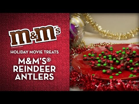 M&M'S® Holiday Movie Treats - Reindeer Antlers M&M'S® Holiday Movie Treats - Reindeer Antlers