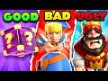 The Good, the Bad, and the Ugly of Clash Royale