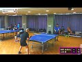 youtube卓球対決 33試合目 坂野さんvs上田基