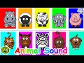 The Animal Sounds Song || Kids Songs and Nursery Rhymes || EduFam ~