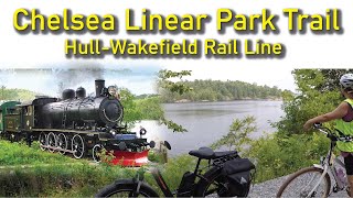 Chelsea Linear Park Trail - Built on the Former Hull-Wakefield Rail Bed