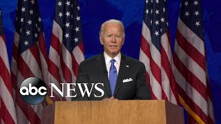 Joe Biden accepts Democratic Party’s nomination [FULL SPEECH]