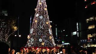 クレド岡山クリスマスツリー点灯式　2019/11/16