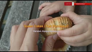 Queen cakes / kek permaisuri [inspirasi dari DYMM Seri Paduka Baginda Raja Permaisuri Agong]