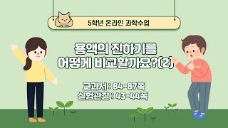 용액의 진하기를 어떻게 비교할까요?(2)