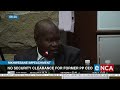 Mkhwebane Impeachment | No security clearance for former PP CEO