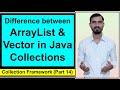 ArrayList vs Vector in Java || Collection Framework