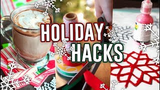 5 HOLIDAY LIFE HACKS YOU NEED TO TRY! DIY Hacks for the Holidays 2017! // Jill Cimorelli