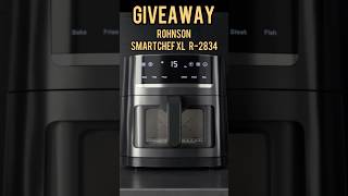 MEGA GIVEAWAY ! Κερδίστε την Rohnson Smartchef XL R-2834 #giveaway