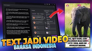 AMAZING! Aku Cobain TEXT TO SPEECH Sampai Jadi Video Hanya Dengan 1 Aplikasi - HITPAW EDIMAKOR