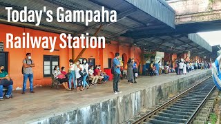 Today's Gampaha Railway Station in Sri Lanka