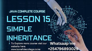 Java Complete Course: 15: Inheritance