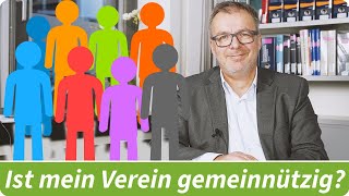 Grundzüge der Besteuerung von gemeinnützigen Vereinen