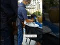 sultan cukur rambut di kolam renang check bersama mustofa barber house