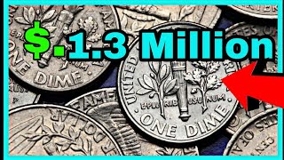 One Dime 1995-P Most Valuable One Dime Worth UP to $.1.3, Million Don't spend this!