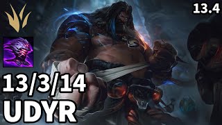 Udyr Jungle vs Wukong - EUW Challenger | Patch 13.4