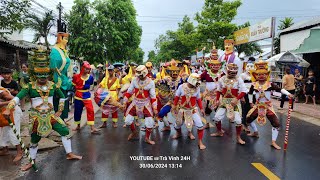 Vui Quá Lễ Cầu An Của Người Khmer Ở Trà Vinh. Có Ông Trần Khmer, Yak Rom Cùng Đi Diệu Hành