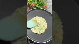 Aloo sabudana paratha for vrat ❤️ | yummy food | #shorts