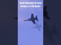 RMAF FA-18 Hornet Fighter aircraft LIMA 2023 #short  #shorts