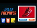 Preview Image before upload using html CSS and JavaScript | Image Previewer | Lexical programmer