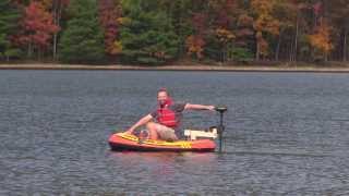 $20 Intex Explorer 200 Raft, Minn Kota 30 Electric Motor