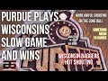 PURDUE WINS AT WISCONSIN