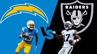 Raiders vs Chargers Predictions and Bets - Thursday Night NFL Football Picks and Odds