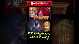 ఎవరు మనవాళ్ళు ? | Bhagavad Gita | Dr. Smt Sailaja Simma | Sri Sthuthi Tv #shorts #ytshorts #bhakti