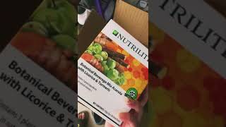 Unboxing Nutrilite Supplements and Breakfast routine