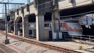 東武100系108編成（回送）　赤羽駅通過