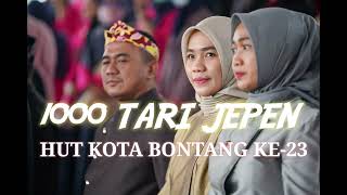 1000 Tari Jepen HUT Kota Bontang ke-23