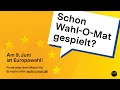 Der Wahl-O-Mat zur Europawahl 2024 - ab 7. Mai online