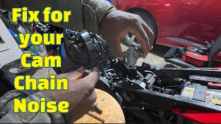 Honda CBR Cam Chain Tensioner Replacement